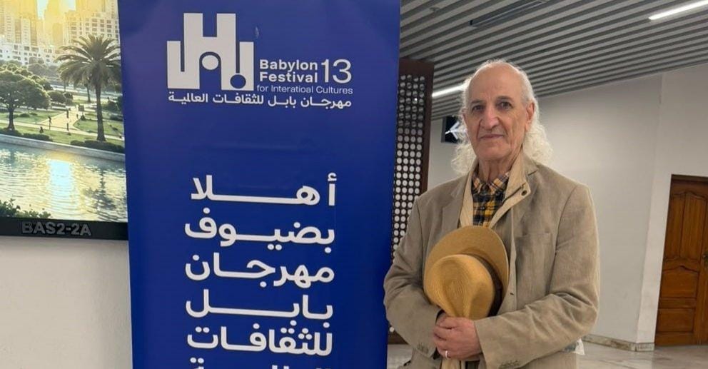 الفنان التشكيلي فيصل لعيبي يعود إلى العراق للمشاركة في مهرجان بابل